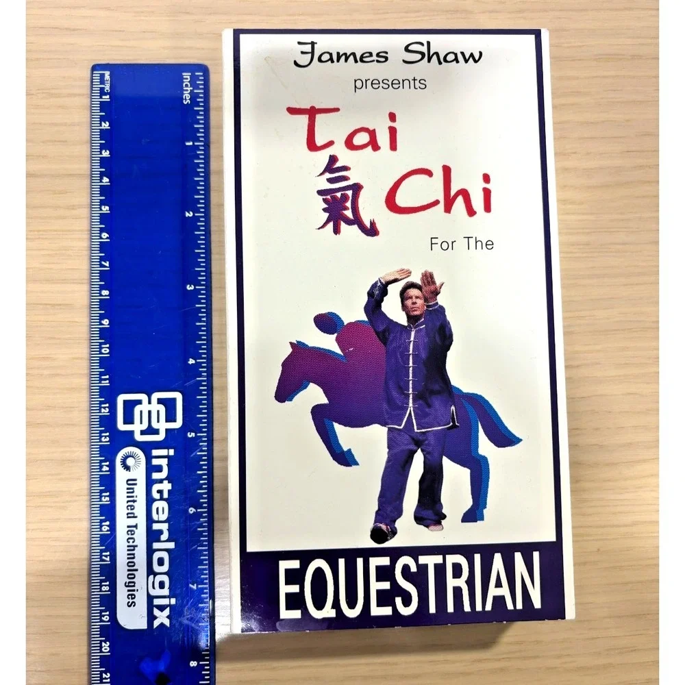 RARE! James Shaw Tai Chi For The Equestrian VHS Martial Arts Horse Riding Video